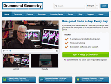 Tablet Screenshot of drummondgeometry.com